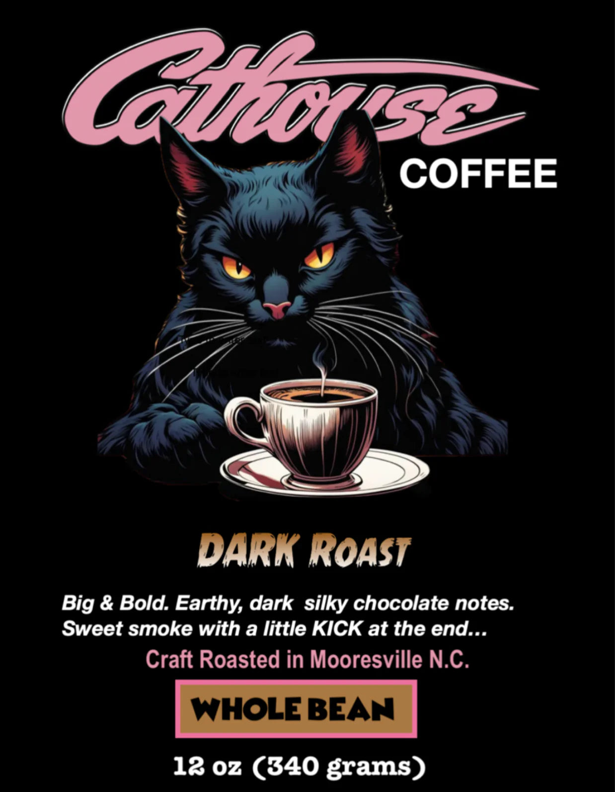 CATHOUSE COFFEE original Dark Roast